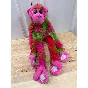 Petting Zoo Rainbow Tie Dye Monkey 20" Plush Toy
